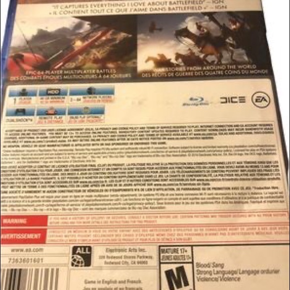 PlayStation 4 games ,both for 15$ Battlefield & Destiny PS4 - Picture 5 of 7